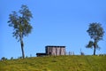 Barn on Hilltop in Tennessee Royalty Free Stock Photo