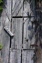 Barn Loft Latched With Wooden Handle Royalty Free Stock Photo