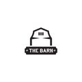 Barn logo design vector template Royalty Free Stock Photo