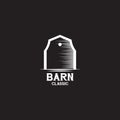 Barn logo design vector template Royalty Free Stock Photo
