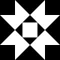 Barn quilt symbol icon