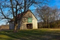 Barn Quilt in the Winter Sun