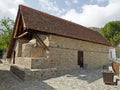 Barn roof church, Cyprus, Europe