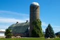 Barn and silo