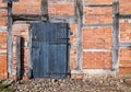 Barn Stable Door Brick Timbered Wall