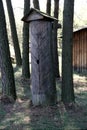 Barn tree in Open Air Museum in Nowgorod