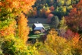 Barn in Vermont country side Royalty Free Stock Photo