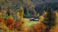 Barn in Vermont Royalty Free Stock Photo