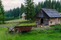 Barn and a wagon