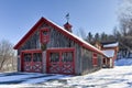 Barn in Winter - Vermont