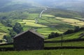 Barn in Yorkshire. Royalty Free Stock Photo