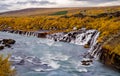 Barnafoss waterfall in Iceland