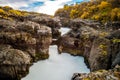 Barnafoss waterfall in Iceland