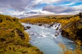 Barnafoss waterfall in Iceland