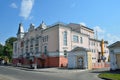 Barnaul, Russia, August, 17, 2016. The state Philharmonic of the Altai territory, Barnaul. In 1890 it was the people`s house Royalty Free Stock Photo