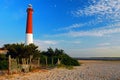 Barnegat Lighthouse on the Jersey Shore Royalty Free Stock Photo