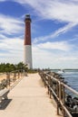 Barnegat Lighthouse at Long Beach Island, NJ, USA