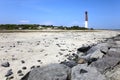 Barnegat Lighthouse New Jersey Shore. Royalty Free Stock Photo