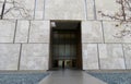 The Barnes Foundation entrance.