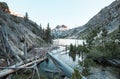 Barney Lake, Near Twin Lakes, in Bridgeport California Royalty Free Stock Photo