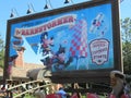 The Barnstormer roller coaster at Walt DisneyÃ¢â¬â¢s Magic Kingdom Park, near Orlando, in Florida Royalty Free Stock Photo