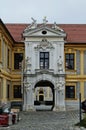 Barokk architecure facade gate history austria Royalty Free Stock Photo