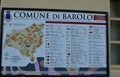 Barolo is part of the viticultural landscapes of Piedmont Royalty Free Stock Photo