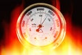 Barometer & Drought Royalty Free Stock Photo