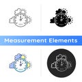 Barometer icon Royalty Free Stock Photo