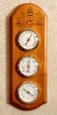 Barometer, thermometer, humidity Royalty Free Stock Photo