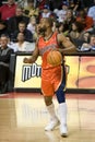 Baron Davis Has The Ball Royalty Free Stock Photo