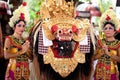 Barong: a character in the mythology of Bali