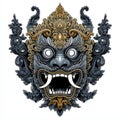 Barong Mask. Balinese Traditional Art and Culture