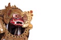 Traditional barong dance performance in Bali, Indonesia. Royalty Free Stock Photo