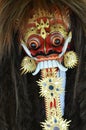 Barong and Rangda used in Bali traditional religious dance