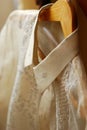 Barong Tagalog on hanger Royalty Free Stock Photo