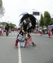 Barongan is a traditional art that comes from Blora, Central Java.