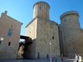 Baronial Caetani Castle built in 1319 in Fondi, Italy Royalty Free Stock Photo