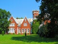 Baronial manor of the 19th century Royalty Free Stock Photo