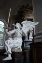 Baroque: angel Raphael sculpture