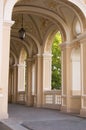 Baroque arcade with lantern