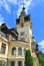 Baroque architectural style of Peles castle