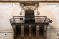 Baroque architecture in the old town of Noto in Sicily Royalty Free Stock Photo