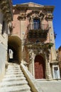 Typical Baroque Architecture in Ragusa Sicily Italy