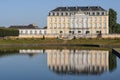 The Baroque Augustusburg Castle is one of the first important creations of Rococo in Bruhl near Bonn Royalty Free Stock Photo