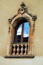 A baroque balcony ...