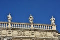 Baroque balustrade in Verona Royalty Free Stock Photo