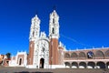 Baroque Basilica of Our Lady of Ocotlan in tlaxcala II Royalty Free Stock Photo