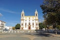 Baroque Carmo Church Igreja do Carmo in Largo do Carmo, Faro, Algarve region in southern Portugal, Europe