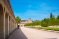 The baroque castle Favorite in Rastatt FÃÂ¶rch Royalty Free Stock Photo